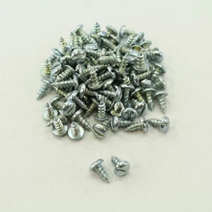 98PK Metallics Tapping Screws #12 x 1/2" Pan Head Slotted - Picture 1 of 4