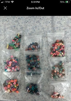 Cuentas Fimo (492) Foto 1 de 4