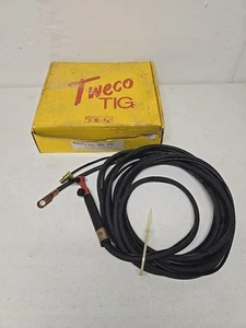 Thermadyne Tweco TIG 125 Amp Torch Package TTR-9V-25 60 degree Head w/ 25' Cable - Picture 1 of 12