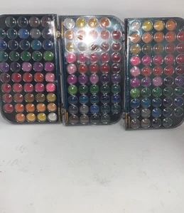 Masllutn 48-Color Watercolor Paint Set with 3 Brushes Washable Non-Toxic 3 Pack - Picture 1 of 3