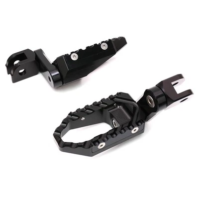PATAS ANCHAS DELANTERAS NEGRAS EXTENDIDAS 40 MM PARA SUZUKI SV650 2017 2018 2019 2020 21 Foto 1 de 4