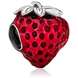 Auténtico Pandora S925 ALE Semilla Fresa Fruta Dije - Imagen 1 de 6