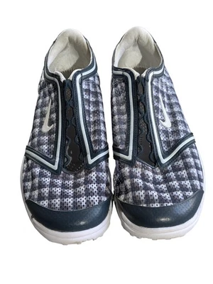 Nike Air Summer Lite 2 Shoes Womens Size 6.5 Gray Mesh Power Golf Cleats READ - Image 1 of 4