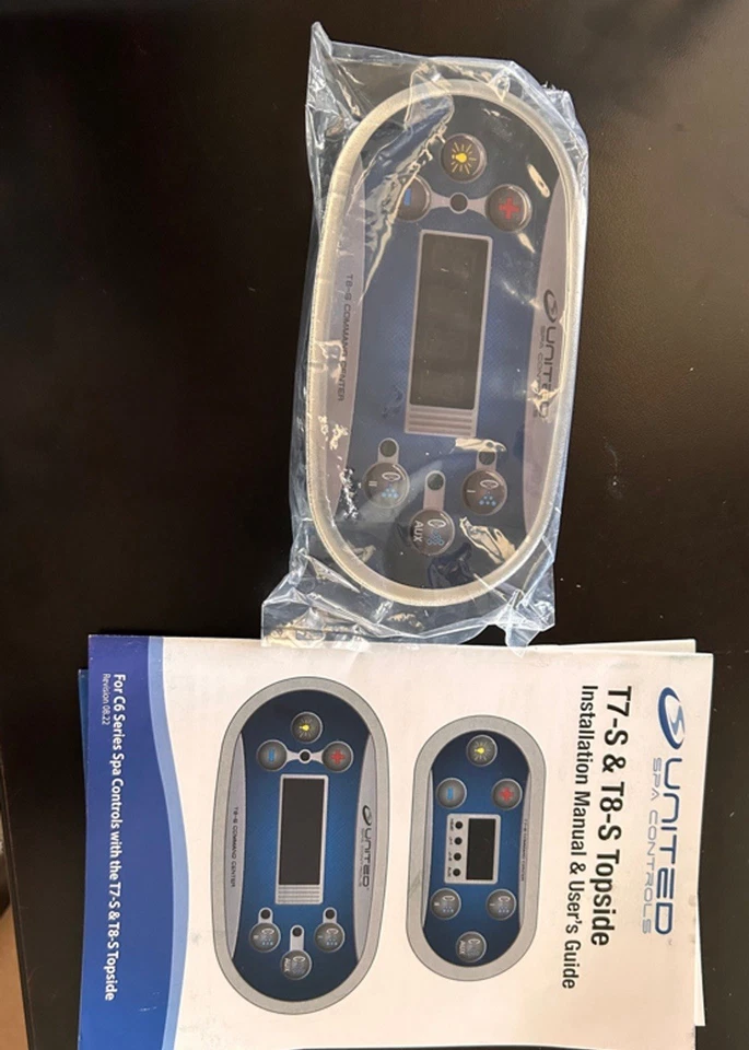 T8S Topside Control For Spa And Hot Tub - Image 1 of 1