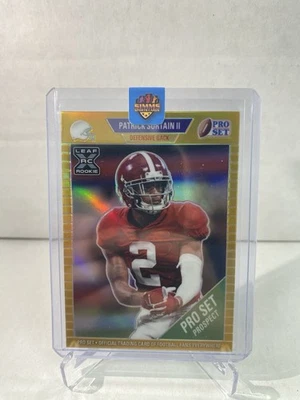 2021 PRO SET METAL 1/1 PATRICK SURTAIN Gold PRIZM ROOKIE AUTO 1/1 BRONCOS - Image 1 of 2