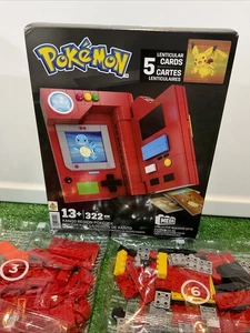 Mega Construx Pokémon Kanto Pokédex Build Set Sealed Bags + 5 Lenticular Cards - Bild 1 von 17