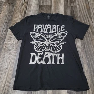 Womens POD Payable On Death 2018 Concert Black T Shirt Full Size Medium - Picture 1 of 10