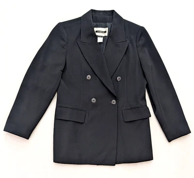 Женская блейзерная куртка Votre Nom размер 5 миниатюрная черная двубортная деловая - Изображение 1 из 4