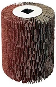C-9. 120 Grit Sandpaper Flap Wheel - Picture 1 of 6