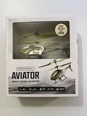 Protocol Aviator Indoor Remote Control Helicopter with Gyro Stabilizer New!! - Image 1 of 2