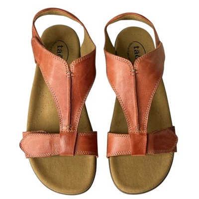 Sandalias para mujer Taos talla 10 The Show en cuero Bruschetta cómodas Foto 1 de 4