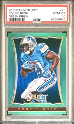 2013 Select-Reggie Bush Green Prizm/15-PSA 10🔥Best Season-Lions USC POP 2 - Image 1 of 2