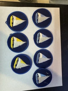 Vintage Segelboot Patch 7 Stück  - Bild 1 von 5