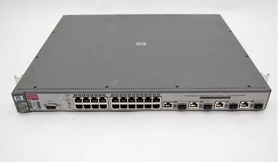 HP ProCurve 3400cl-24G J4905A 20 Port Gigabit Switch 10/100/1000-T Mbps - Image 1 of 4