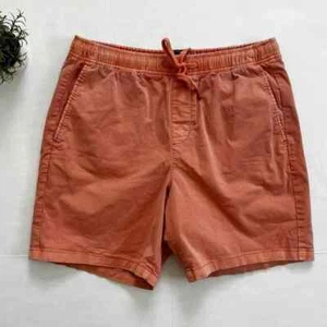 Gap 7” Easy Short in Loquat Coral Orange Sz S Pull On Elastic Waist - Picture 1 of 8