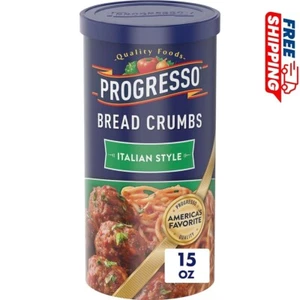 Progresso, migas de pan estilo italiano, ingrediente de cocina, 15 oz. - Imagen 1 de 7
