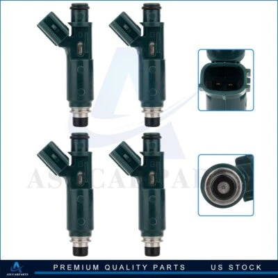 4 топливные форсунки подходят для Toyota 1999-1998 годов выпуска для Corolla Chevrolet Prizm 1,8 л - Изображение 1 из 4