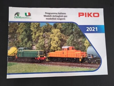 2021 PIKO MODEL TRAIN CATALOG H0 VARIOUS MODELS - Image 1 of 2