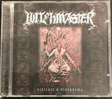 Witchmaster ‎– CD Violence & Blasphemy 2002 Dark Realm Records ‎– DRR007