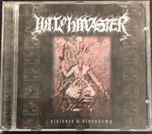 Witchmaster ‎– Violence & Blasphemy CD 2002 Dark Realm Records ‎– DRR007 - Picture 1 of 3