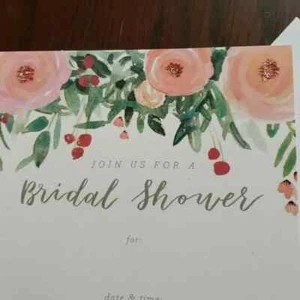 40 SPRITZ 𝅺 Bridal Shower Invitations NEW IN PACKAGE T50 - Picture 1 of 5