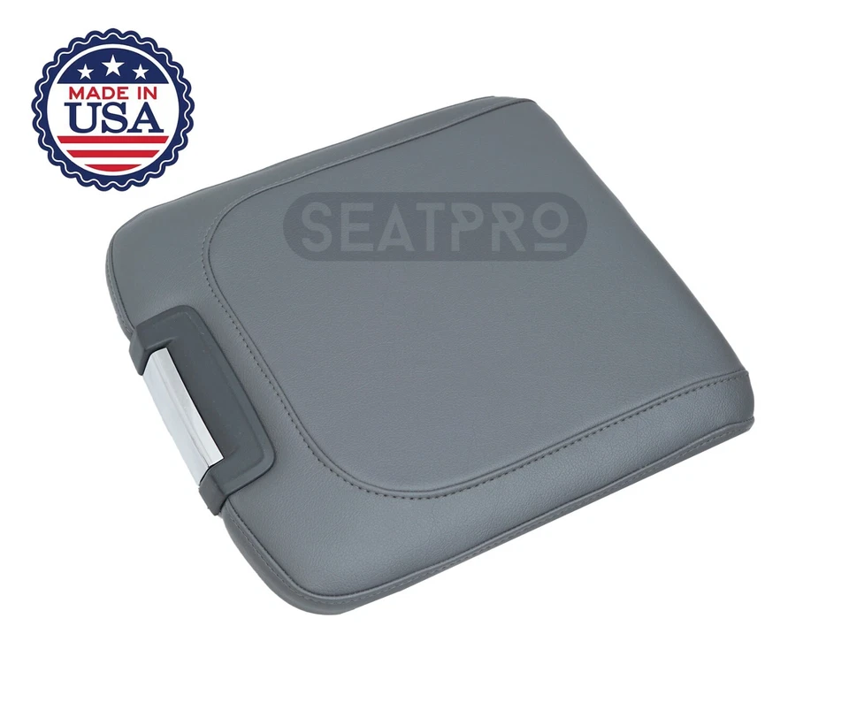 Cubierta de tapa de consola central gris para camioneta de trabajo Dodge Ram 2500 3500 2015 2016 2017 Foto 1 de 4