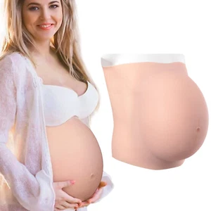 Silicone Pregnancy Belly 6 9 Months Fake Pregnancy Belly for Cosplay