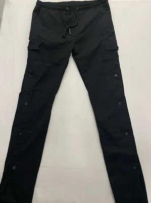 FOREVER 21 Mens Large Jogger Elastic Waist Cargo Pants - Image 1 of 4