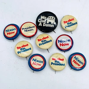 Lotto 10 spille politiche vintage #7 - Foto 1 di 2