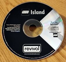 LEGO Island Retro PC Kids Edutainment Game Disc [Tested] Action Puzzle Building