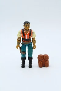 Red Dog + Backpack - V1 - 1987 - GI Joe - Hasbro - Vintage G.I. Joe - Picture 1 of 7