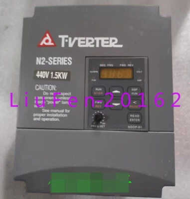 1pc used Taian frequency converter N2-402-H3C(2HP) 1.5KW380V - Image 1 of 2