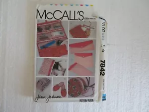 McCall's Sewing Pattern 7842 Crafting - Picture 1 of 1