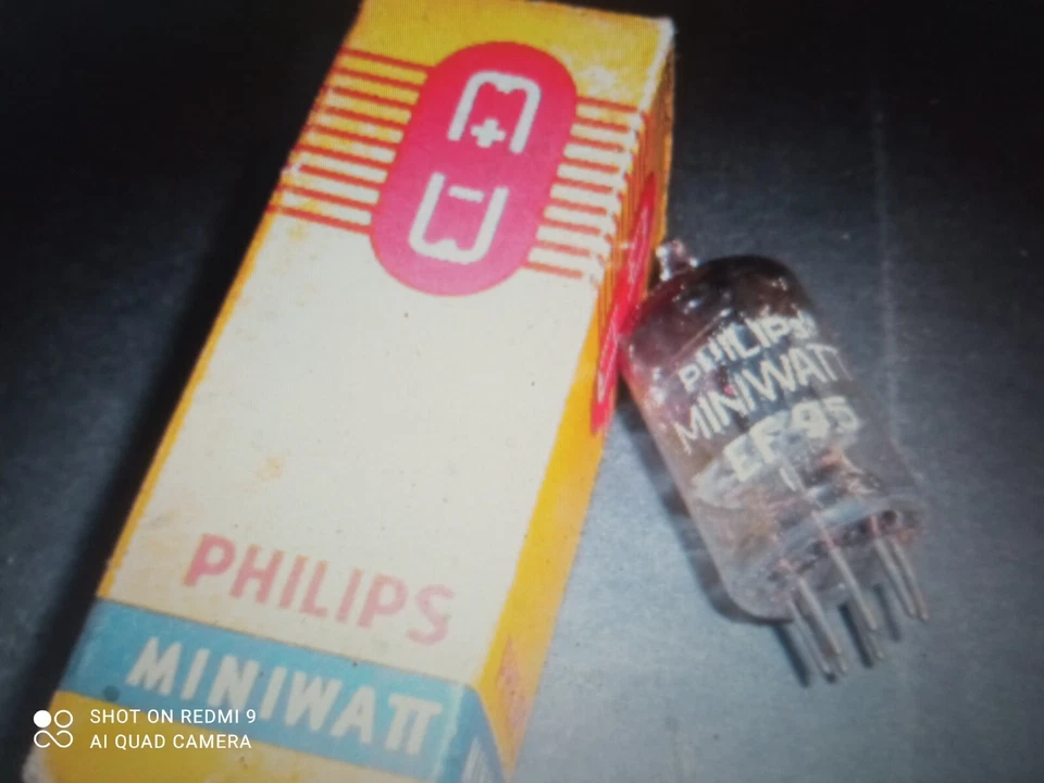 VALVOLA  EF95   PHILIPS    NUOVA - Immagine 1 di 1