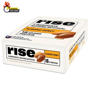 Breakfast Whey Protein Bars Almond Honey, 18G Protein, 2.01 Oz (12 Pack) - Picture 1 of 12