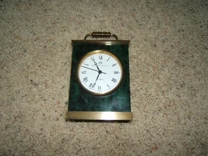 Matthew Norman Brass Carriage Clock Swiss made Quartz Battery movement  - Picture 1 of 6