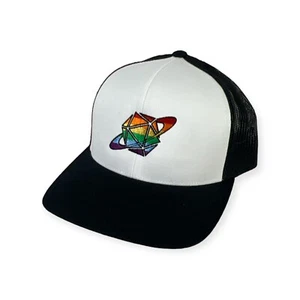 Glass Cannon Network Trucker Hat Mesh Pride Snapback LGBTQ Pride Unisex - Picture 1 of 5
