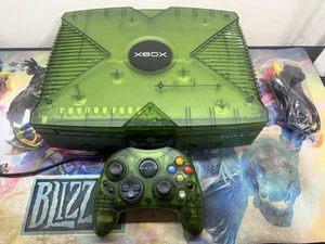 Halo Special Edition Xbox with Halo Controller - *Read Description - No Power* - Picture 1 of 18