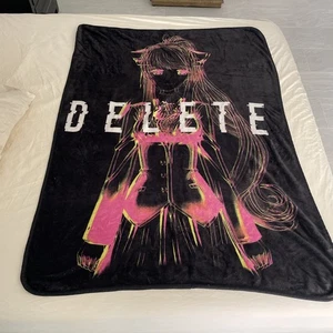 Monika Delete Throw Blanket Doki Doki Literature Club DDLC From Spencer’s - Picture 1 of 4
