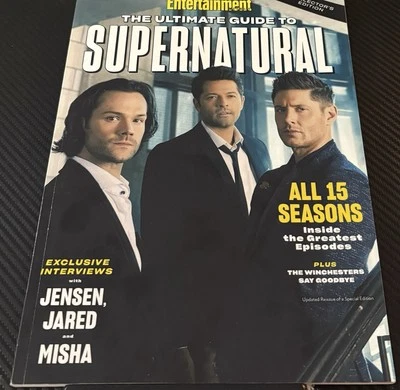 Entertainment Weekly The Ultimate Guide to Supernatural Magazine Dean & Sam 2020 - Image 1 of 4