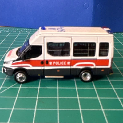 Tiny 1:76 Scale Hong Kong Police Iveco Van AM 8474 - Image 1 of 4