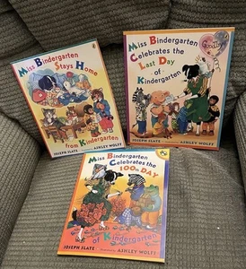 Posten von drei MISS BINDERGARTEN KINDERGARTEN Büchern von Joseph Slate Taschenbuch - Bild 1 von 5
