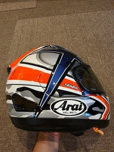 Arai RX-7X HAYDEN LAGUNA w/ spoiler Motorcycle Helmet Size - M (57-58cm) Used - Picture 1 of 18