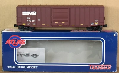 Atlas O Trainman 2001036-2 NS (Norfolk Southern) 50' 6" Boxcar O-Gauge NIB - Image 1 of 3