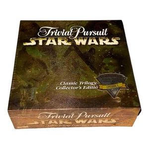 Vintage Trivial Pursuit STAR WARS Classic Trilogy Collectors Edition Board Game - Picture 1 of 2