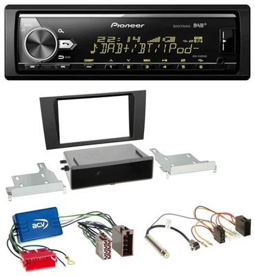 Pioneer Bluetooth USB DAB MP3 Autoradio für Audi A4 B5 99-01 Symphony Aktivsyste - Bild 1 von 4
