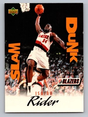 1997 Upper Deck Nestle Slam Dunk #SD32 Isaiah Rider - Image 1 of 2