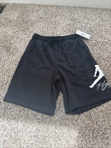 New w/ Tags Jordan Jumpman Boy’s Grade School Black Mesh Shorts Size L 12-13 yrs - Picture 1 of 12