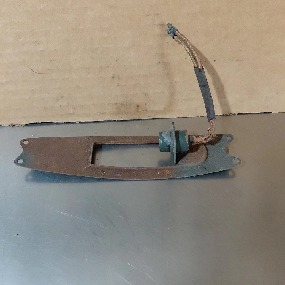 1941 Studebaker Commander & President Tail Light Base Plate Assembly With Socket - Image 1 of 4