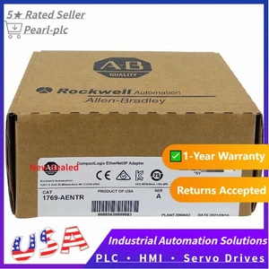 Factory Sealed 1769-AENTR Ser A Compactlogix Ethernet Adapter US Free Tax - Picture 1 of 4